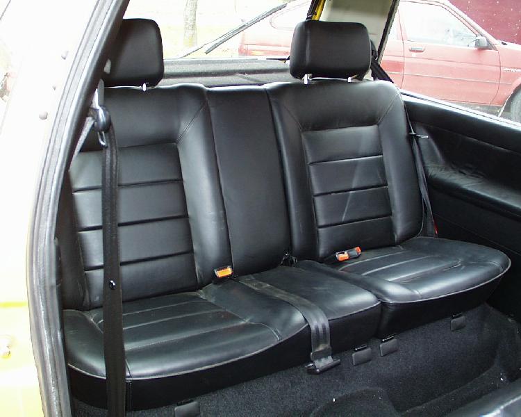 Zonker rear seat