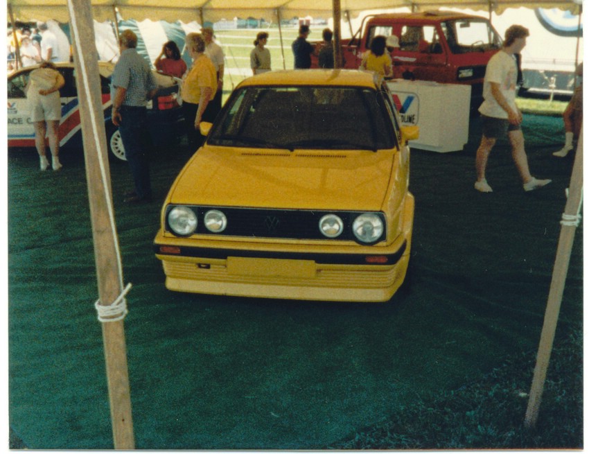 Zonker at a 1980s event
